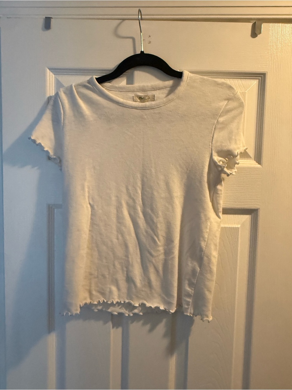 Madewell Frilled TShirts (2)
